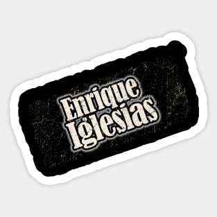 Enrique Iglesias Sticker